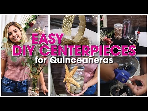 Quinceanera Centerpiece Ideas: Easy DIY Using Mason Jars