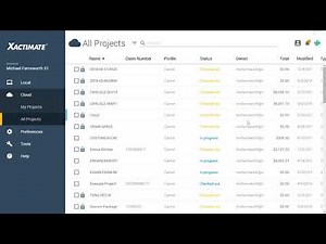 Xactimate Xpert Tip: Checking-out and in Projects to the Cloud in Xactimate