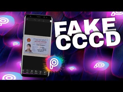 Cách fake CCCD trên điện thoại | Fake căn cước công dân đơn giản