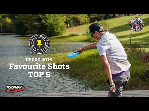 Top-5 shots of US Disc Golf Championship 2016