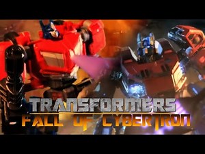Transformer stop-motion: Fall of Cybertron recreation trailer
