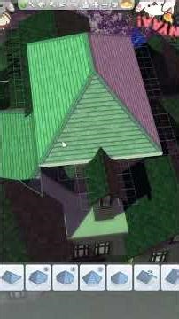 your roof is too tall if it is showing inside your rooms, but we can fix it! #sims4