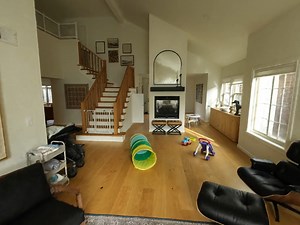 3.4K views · 83 reactions | The latest AI breakthrough? Recreating 3D scenes from still photos! This video wasn’t recorded live. It was generated by #AI that studies a ton of still photos of a particular space and then creates a detailed 3D model. After the AI is done, one can create a video like this and even a fully interactive 3D walk-through. Credit to Google Research: https://fal.cn/3xC1U | Code.org | Facebook