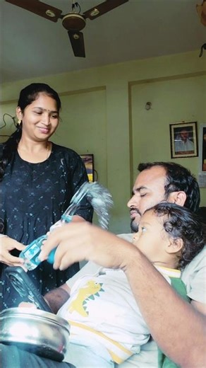 first time water pranks chesa..# prank on my husband #pranks#viral #funnyvideo