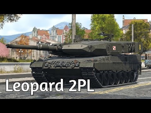 War Thunder | Leopard 2PL Germany MBT Gameplay (1440p60fps)