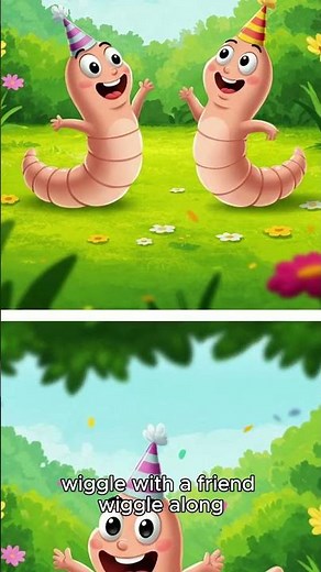 🐛 Wiggle Like a Worm! | Fun Kids Dance Song & Movement Song 🎶💃