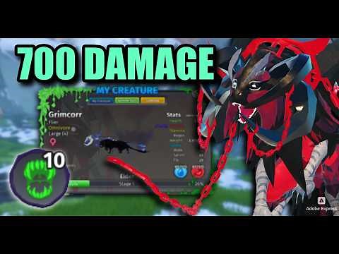 KOSing With GRIMCORR, Its Surprisingly STRONG! || Creatures of Sonaria