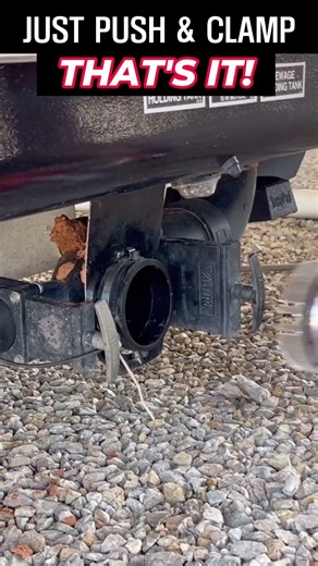 RV Sewer Hose Quick Connect Adaptor