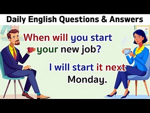 500 Simple Questions And Answers✅English Speaking Practice✅Everyday English Conversation Practice