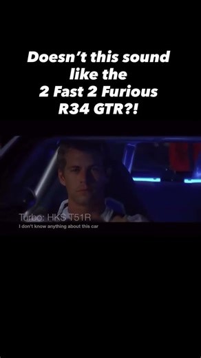 Doesn’t this sound like the 2 Fast 2 Furious R34 GTR?! Via #gtr #r34gtr #2f2fskyline