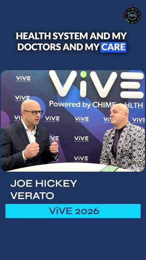 "Behind Every Piece of Data Is a Person, That's What Keeps Me Focused," Joe Hickey, Verato from VIVE