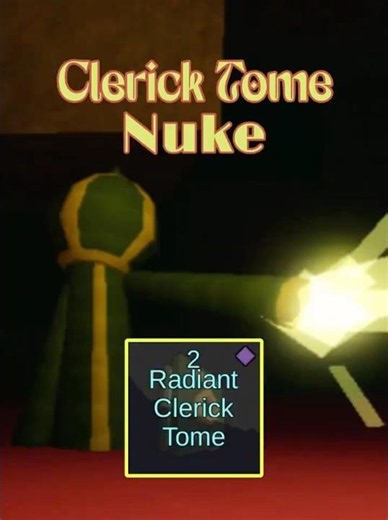 Clerick Tome Nuke 💛 | Pilgrammed Early Sunset / Ex Machina