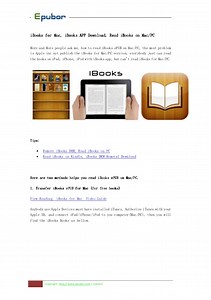 Ibooks For Mac