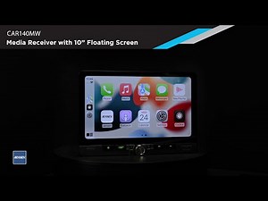 CAR140MW Media Receiver with 10" Floating Screen | Quick Demo