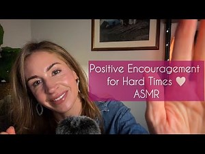 ASMR | Positive Encouragement for Difficult Times 🤍 [with gentle whispers and personal attention]