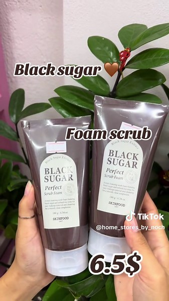 Sugar scrub 🤎#Foam #scrub #homestore