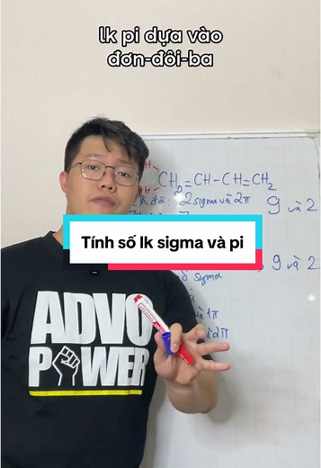 Đếm liên kết sigma và pi trong Hóa 10