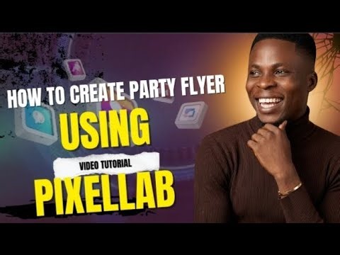 How To I Create this Party Flyer using Pixellab (tutorial 2025) #pixellabtutorial #graphicdesign
