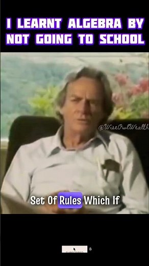 #Algebra is a Way to Get #Answers Without Understanding #richardfeynman #maths #mathematics #learn
