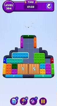 Color Block Jam Level 384 Solution Walkthrough #colorblockjam #gaming #colorblockjamgame #games
