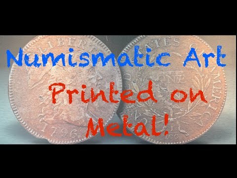 “Deception’s Facade” by Robert Julian - Numismatic Art Printed on Aluminum! #coincollecting