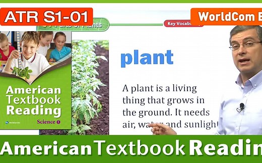 美国教科书阅读—科学science(附pdf教材） 第1级别全集 中英字幕 American Textbook Reading