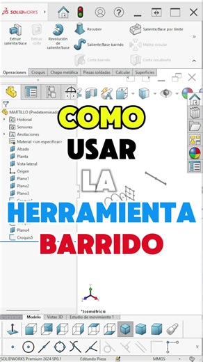 Herramienta Barrido en SolidWorks: Crea Diseños Únicos