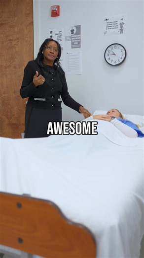 CNA range of motion to hip, knee, and ankle. Performed by TIA's CNA Instructor. 🚀 Ready to take the next step? 🌐 www.tiamedical.com 📞 Call 212-564-2351 - We’re here to help! #Healthcare #MedicalCareer #HandsOnLearning #MedicalSchool #HealthcareTraining #nurse #nurses #nursing #phlebotomy #medschool #cnaclasses #cna #ekg #medicaltraining | TIA School of Allied Health