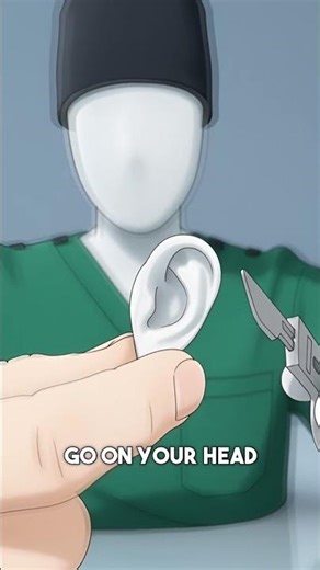 Growing An Ear In Your Arm 😮 #facts