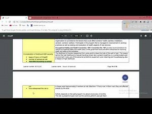 NEBOSH IG2 Risk Assessment Complete Guide Part 3 | Action 1|