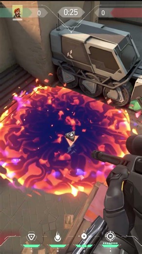 Bind A Site Brimstone Lineup 🔥 Easy Clutch Setup | Valorant Shorts #valorant #brimlineup