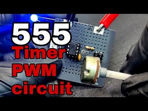 555 TIMER IC PWM CIRCUIT || MAKING AND EXPLANATION