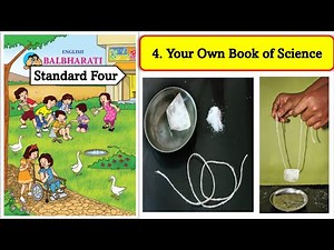Your Own Book of Science | std 4 | lesson no. 4 | Easy explanation with live experiment