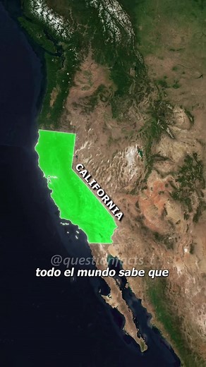 ¿Por qué California es tan rica ? #questionfacts #map #california
