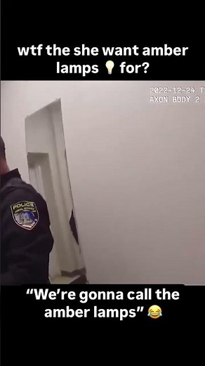 "We're gonna call the amber lamps"