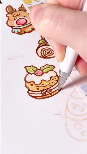 🎄A mini panettone that's too cute to eat 🧁✨