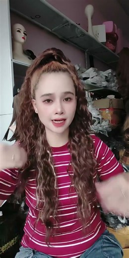 Long clip-in hair extensions#clipinhairextensions #highqualityhairextensionsvinhkt