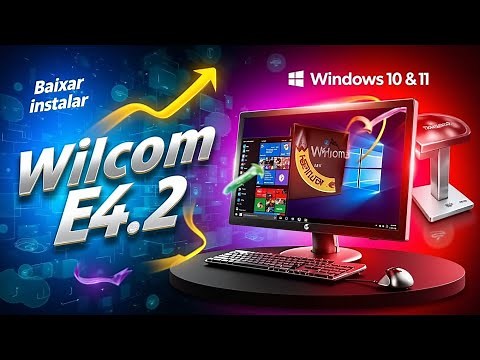 Como BAIXAR e INSTALAR o WILCOM E4.2 no Windows 10 e 11 SEM ERROS