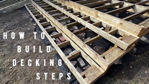 How To build decking steps