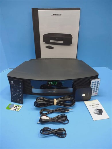 Bose Wave Radio AWR1B2 W/remote, User Manual, Bluetooth Adapter W/remote, Power Cord, and All Needed Cables. Dose Not Have CD Player. - Etsy