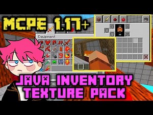 Java inventory texture pack mcpe 1.17+ download