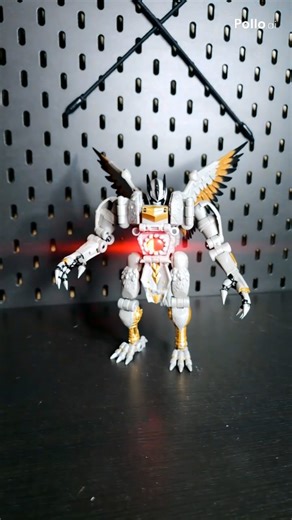 Beast Wars Silverbolt Ai transformation #transformers #beastwars #ai