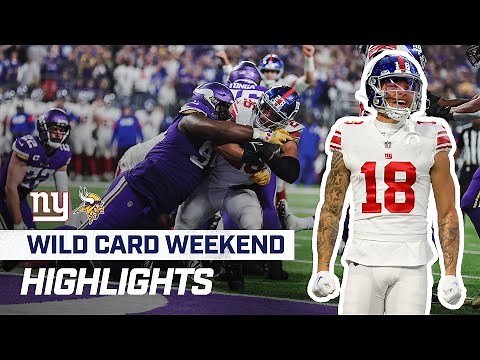 New York Giants vs. Minnesota Vikings | 2022 Super Wild Card Weekend