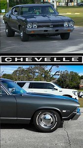 1968 Chevrolet Chevelle SS 396 4-Speed Classic Muscle Car Engine Exhaust Sound Drive By