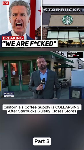 California's Coffee Supply is COLLAPSING After Starbucks Quietly Closes Stores
