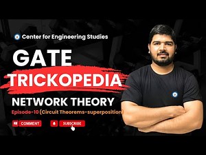 Episode-10(GATE Trickopedia-Network theory) Superposition Theorem #superpositiontheorem #gate2026