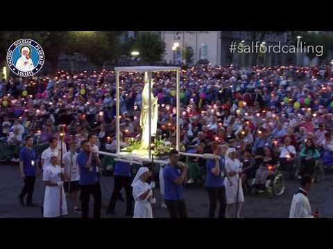 Torchlight Procession Lourdes 2017
