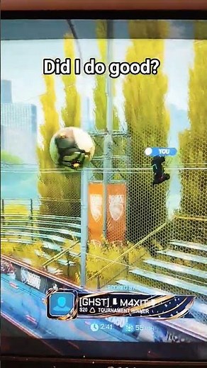 Day 3 of practicing ceiling shots #rocketleague #viral #rl