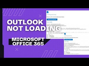 Office 365 admin - Outlook email web client not loading