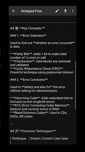 Error Detection and Correction in Operating System 🔍 | Hamming Code, CRC, ECC Explained